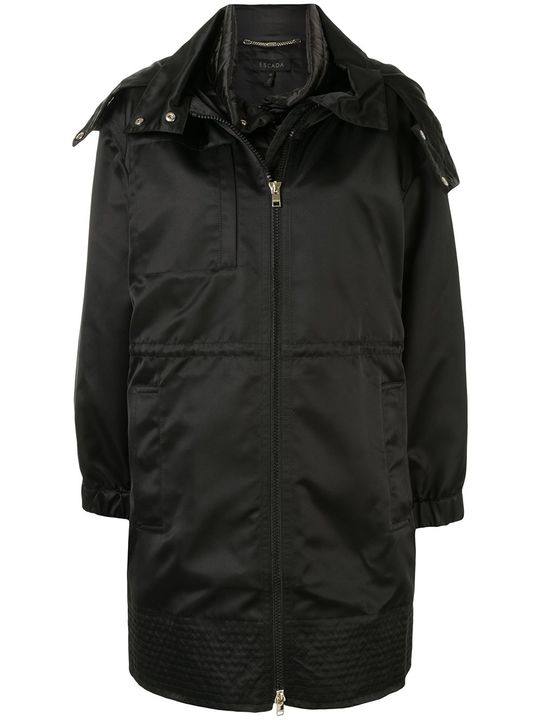 zipped parka coat展示图