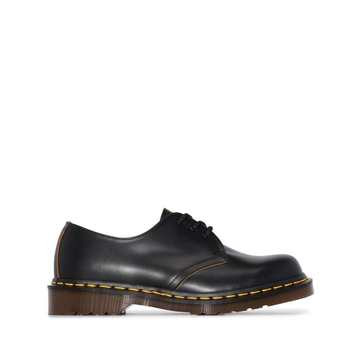 black Vintage 1461 leather brogues