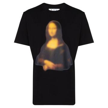 blurred Mona Lisa T-shirt