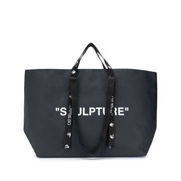 Commercial arrow logo tote