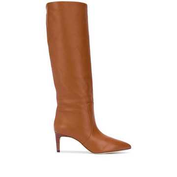 knee-high stiletto boots