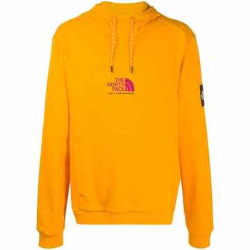 logo drawstring hoodie