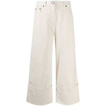 corduroy flare trousers