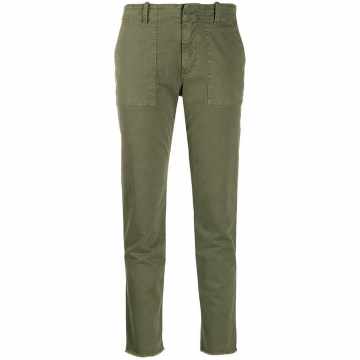 Jenna mid-rise tapered trousers