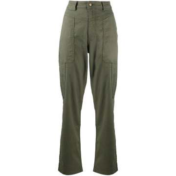 Curious high-rise trousers