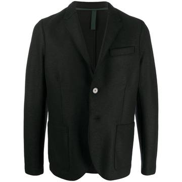 fitted single-breasted blazer