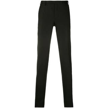 slim-fit tailored trousers