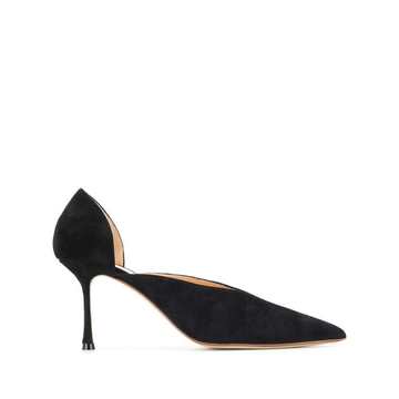 mid-heel d'orsay pumps