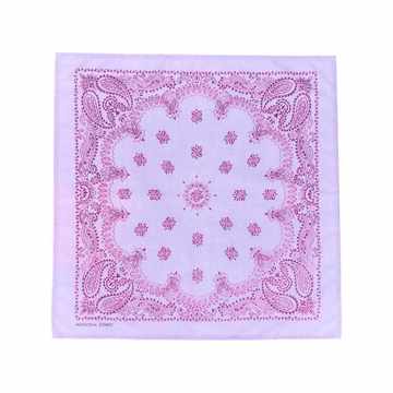 paisley embroidered bandana scarf