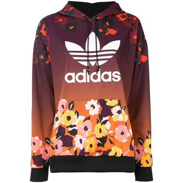 floral print hoodie