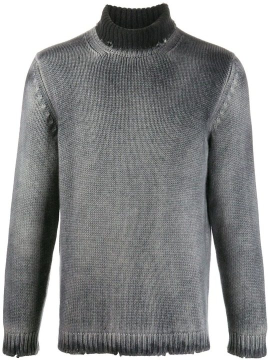 light-wash roll neck jumper展示图