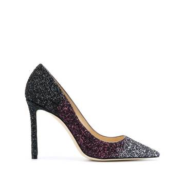 Romy 105mm glitter pumps