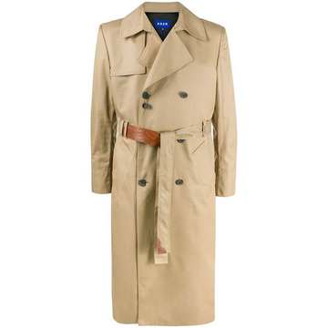 belted trench coat