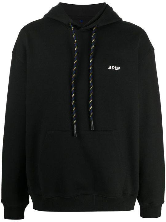 embroidered logo hoodie展示图