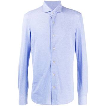 long-sleeved button up shirt