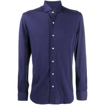 long-sleeved button up shirt