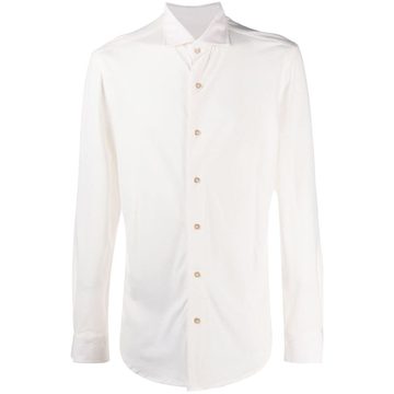 long-sleeved button up shirt