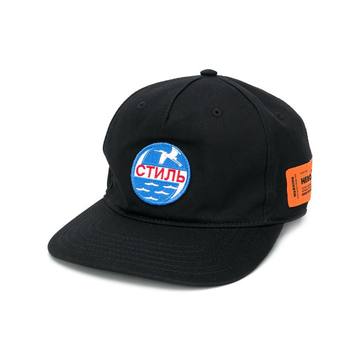 patch-embellished baseball cap