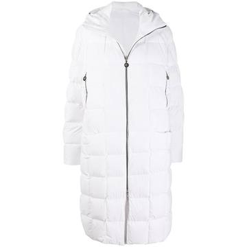 hooded puffer coat