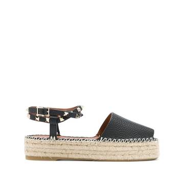 Rockstud flatform espadrilles