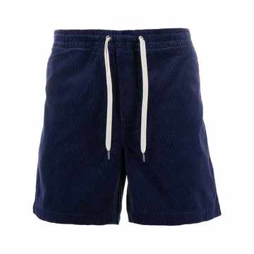 drawstring corduroy shorts