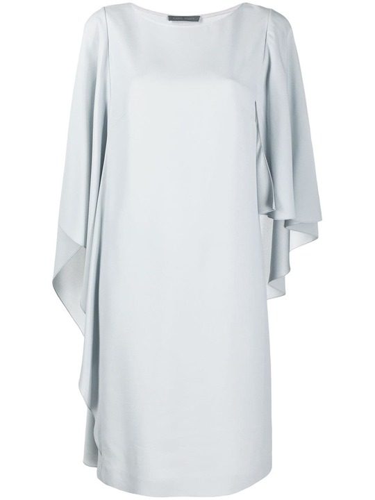 long draped sleeves dress展示图