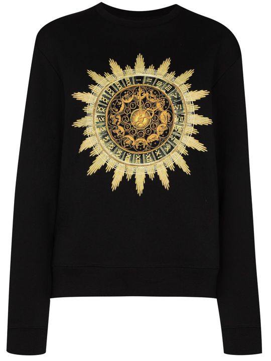 Sun dial print sweatshirt展示图