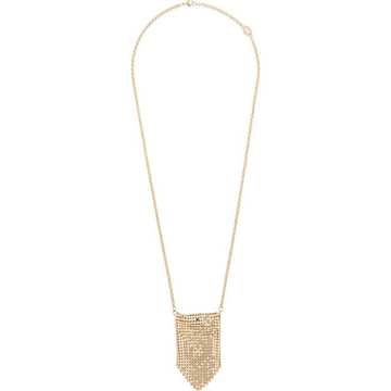 plated mesh necklace