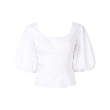 Joy puff-sleeve blouse