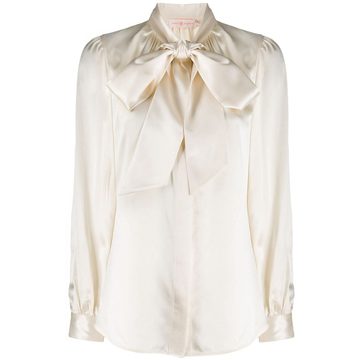 pussy bow blouse