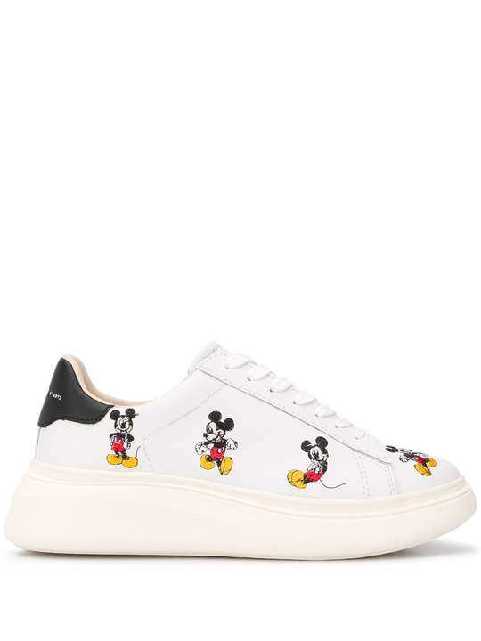 Mickey Mouse print sneakers展示图