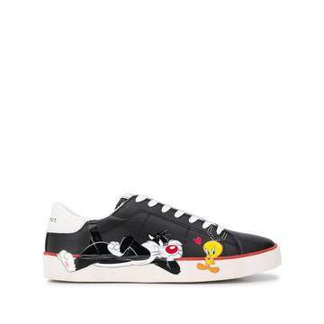 Tweety & Sylvester print sneakers