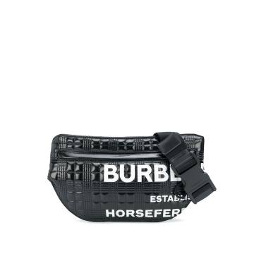 logo print belt bag