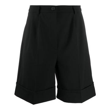 high-waisted tailored shorts