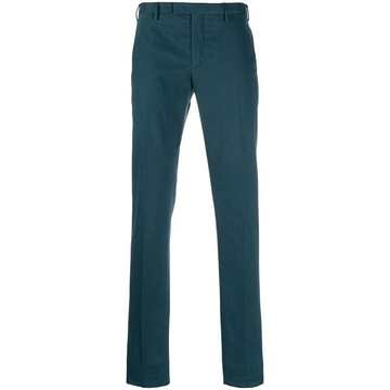 skinny-fit tailored trousers