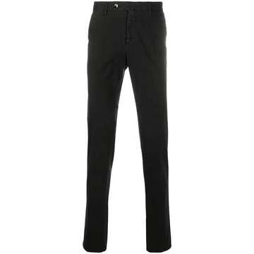 slim-fit trousers