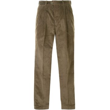 straight-leg corduroy trousers