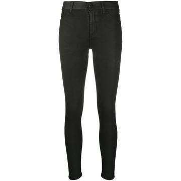 high-rise skinny jeans