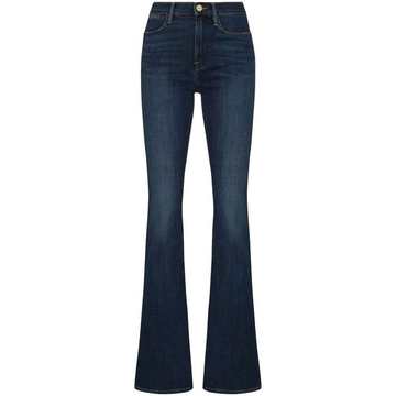 Mid-Rise Flared Jeans