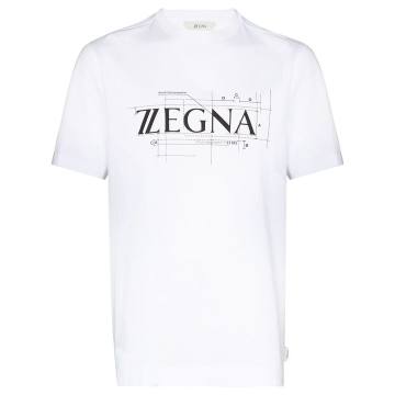 large logo print cotton T-shirt
