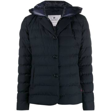 fitted padded puffer jacket