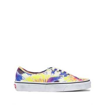 tie-dye lace-up sneakers