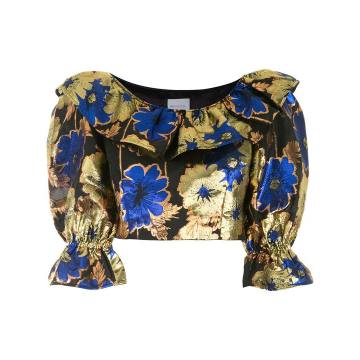 Night Light cropped blouse