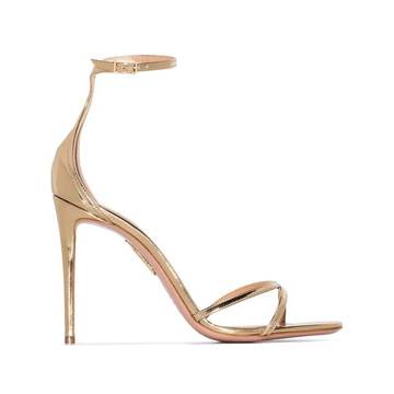 gold toe Purist 105 leather sandals