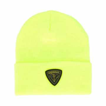 logo-patch beanie hat