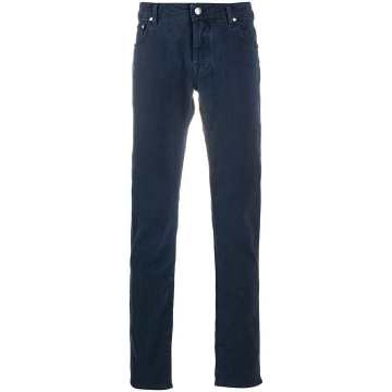 five-pocket slim-fit jeans