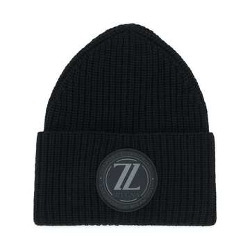 logo patch beanie