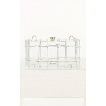 Bess Acrylic Box Clutch