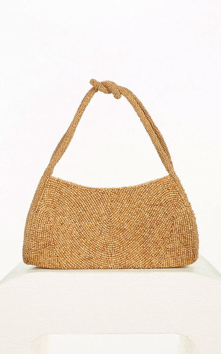 Tala Wood Bead Shoulder Bag展示图