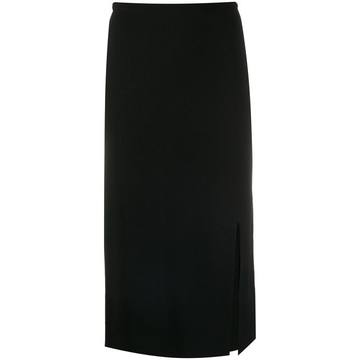 high waist pencil skirt